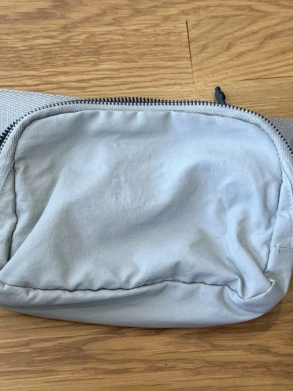 Light Gray Women's Belt Bag/Crossbody Pouch - Soft Everyday Carry